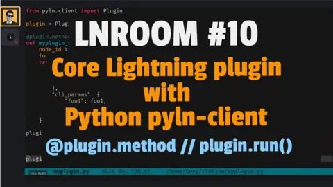 Start writing Core Lightning plugins with pyln-client TODAY!