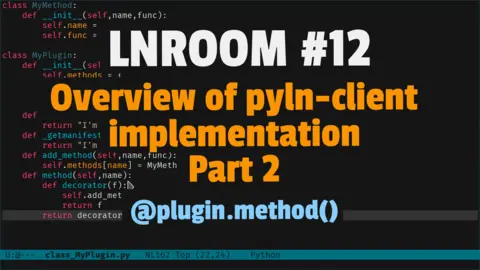 Overview of pyln-client implementation - @plugin.method() - Part 2