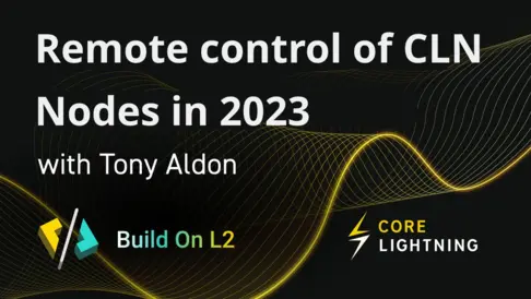 Remote control of Core Lightning Nodes in 2023